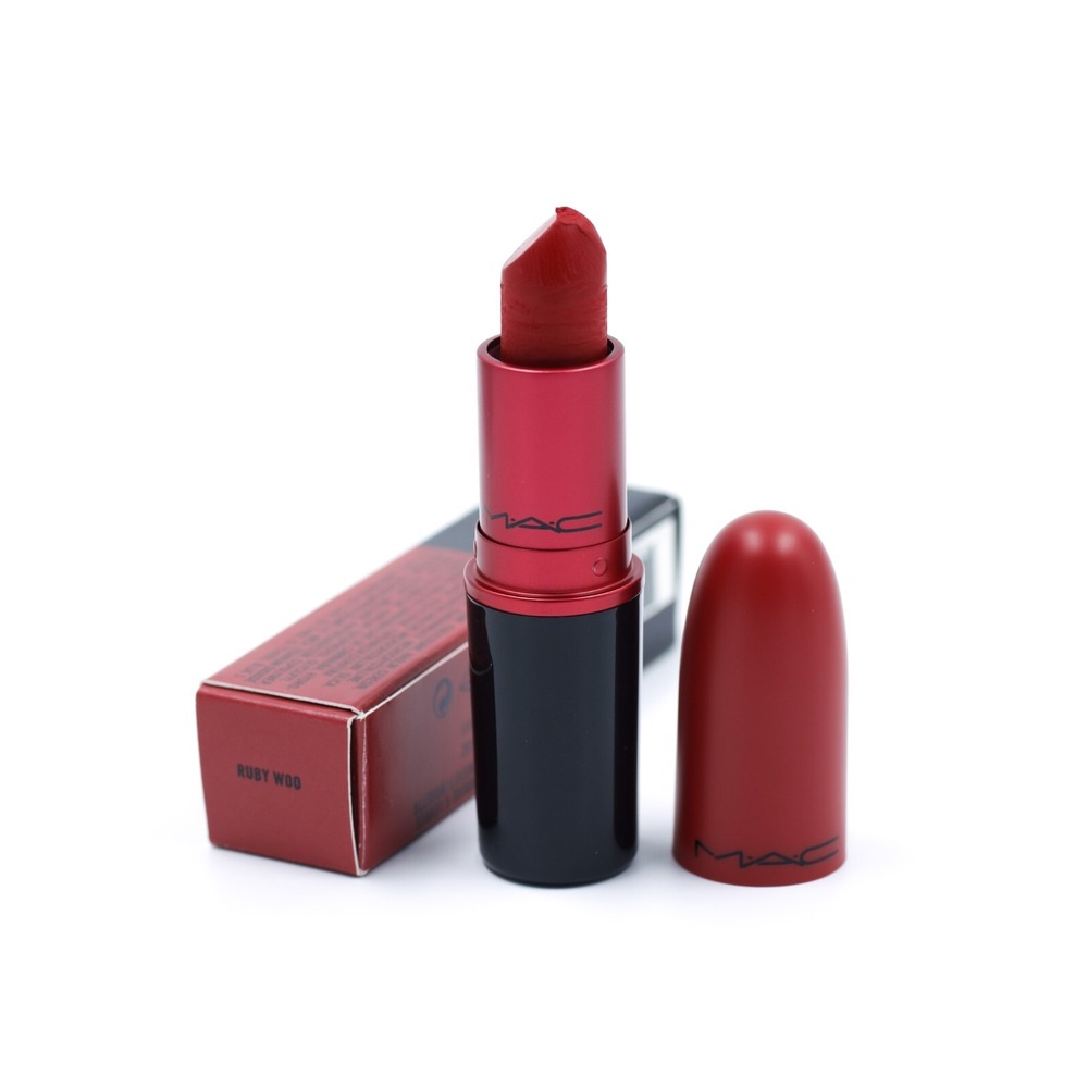 MAC Retro‎ Matte Lipstick (red lid) - Ruby Woo - Limited edition tube!